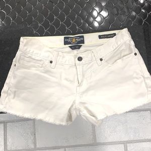 Lucky brand white shorts size 4/27
